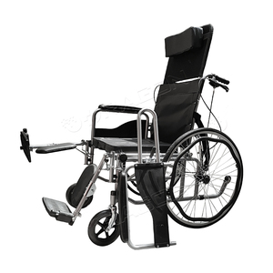 Fauteuil roulant multifonctionnel à usage domestique Fauteuil roulant à main courante amovible avec toilette pour personnes âgées - Product Image 2