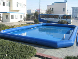 Piscina hinchable para tobogán <span class=keywords><strong>de</strong></span> PVC hermética - Product Image 6