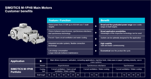 Motor Principal Asíncrono/Sincrónico de Reluctancia SIMOTICS 1PH8 3AC de Alto Rendimiento con Eficiencia IE4, Montaje por Pieza/Base, la gama SIMOTICS - Product Image 2