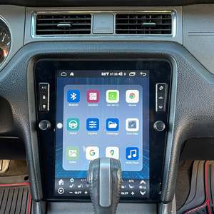 Cabezal de salpicadero Digital <span class=keywords><strong>Android</strong></span> de 12,1 ", pantalla táctil de Radio estilo Tesla para Ford Mustang 2008 2009 2012 2014 - Product Image 4