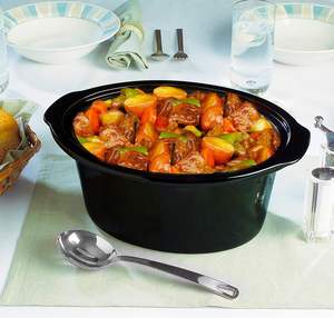 Cuisinière lente électrique automatique intelligente à <span class=keywords><strong>triple</strong></span> céramique 2qt*3, étanche, pour buffet, hôtel et usage domestique, fournie par l'usine - Product Image 6