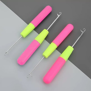 Ganchos de Crochet Multiusos con Mango de Plástico Personalizados al por Mayor, Herramientas para Trenzar Cabello y Pelucas, Agujas de Crochet para Rastas - Product Image 5