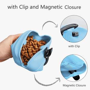 Free sample Pet Training Portable <b>Pouch</b> Poop Bag Dispenser Portable <b>Dog</b> <b>Treat</b> Bag for Puppy or Kitten Outdoor Training Travel - Product Image 6