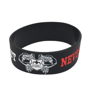 Braccialetti in Silicone riutilizzabili da indossare ogni giorno | Bande di messaggi stampati - Product Image 4