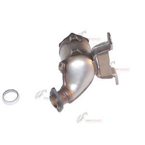 Tuyau d'échappement de convertisseur catalytique à trois voies à ajustement direct 409L en acier inoxydable Euro V émission pour <span class=keywords><strong>2016</strong></span> Geely <span class=keywords><strong>King</strong></span> <span class=keywords><strong>Kong</strong></span> - Product Image 4