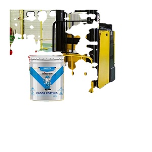 100% Solid Epoxy <b>Floor</b> Paint Self-Leveling for Garage Warehouse Offices-Liquid Appearance Spray & <b>Roller</b> Application - Product Image 1