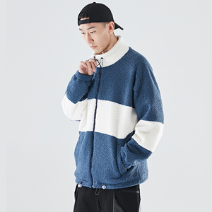 fabricante de china caliente guardián a prueba de viento de sherpa forrada chaqueta de invierno hombre sherpa chaqueta - Product Image 1