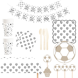 Juego de Vajilla Desechable DAMAI para 10 Personas, Decoración para Fiestas, Platos, Vasos, Servilletas, Pajitas, Tenedores, Cucharas, Cuchillos - Product Image 2