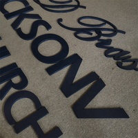 Letrero de PVC con Número, Logotipo de Marca Comercial, Letrero Cortado con Láser, Letras de Canal 3D, Letras del Alfabeto de Plástico PVC