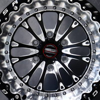Jantes AX Forged Drag Beadlock 18x9.5 17x9 17x10 Finition personnalisée en alliage d'aluminium 6x139.7 6x135 pour Chevrolet Silverado Ford F150