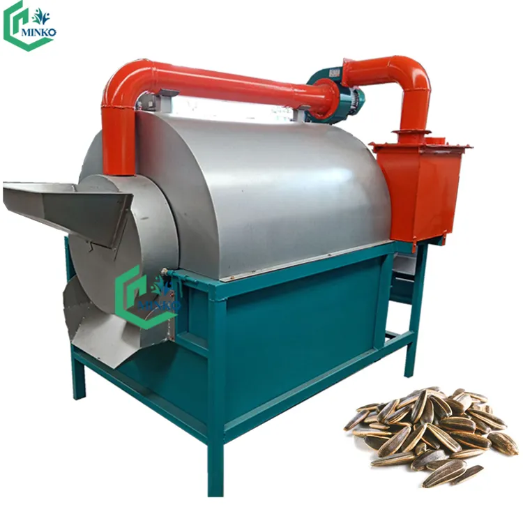 Промышленная машина для запекания орехов, жаровня для арахисовых зерен, Индия