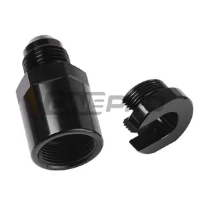 ONEPRO Threaded Cap Screw-On Style 6AN to 3/8" Tube Quick Connect Disconnect EFI Adapter Fitting