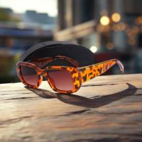 Petites lunettes de soleil rectangulaires unisexes avec logo personnalisé Style rétro luxe Monture PC Protection UV400 Lentilles optiques Mode