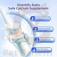 Gouttes buvables riches en calcium pour animaux de compagnie avec vitamine D3, glucosamine et chondroïtine pour chiens et chats – Complément pour la santé osseuse à tout âge – OEM/ODM