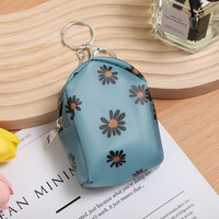 Vente chaude Mini porte-monnaie Nylon porte-clés dessin animé tout match stockage pièce sac Mini Portable dames fermeture éclair portefeuille