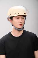 Casque de vélo et de moto Billionsports 159M ABS+EPS léger, résistant aux chocs, durable, demi-visage, certifié CCC, unisexe, avec boucle