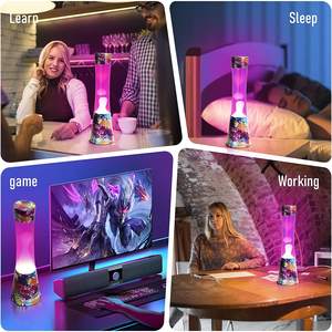 Fornitura diretta dalla fabbrica lampada <span class=keywords><strong>lava</strong></span> a vita piccola per interni mobili regalo per feste base bianca viola cera rosa <span class=keywords><strong>lava</strong></span> lampada - Product Image 6