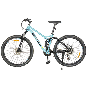 Khung Thép Hợp Kim Nhô<span class=keywords><strong>m</strong></span> Rim Gấp Xe Đạp Leo Núi Cho Người Lớn Kép Hệ Thống Treo 21 Tốc Độ Bình Thường Bàn Đạp - Product Image 1