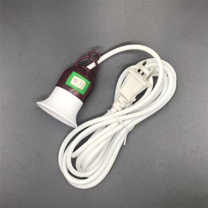 Convertidor de <span class=keywords><strong>portalámparas</strong></span> <span class=keywords><strong>con</strong></span> <span class=keywords><strong>enchufe</strong></span> para UE/EE. UU. E27, <span class=keywords><strong>con</strong></span> <span class=keywords><strong>interruptor</strong></span> de encendido/apagado, Cable de extensión de bombilla, <span class=keywords><strong>portalámparas</strong></span> E27 - Product Image 5
