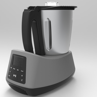 Robot culinaire électrique multifonctionnel à succès, mixeur, cuiseur à soupe, bol mélangeur en acier inoxydable, 12 vitesses, 3,5 L