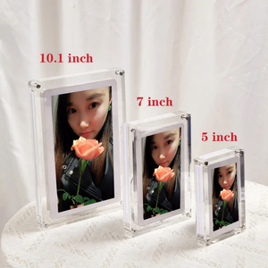 Sản phẩm mới nhất đầy màu sắc nft trong suốt Album điện tử kỹ thuật số cao cấp Quà Tặng Acrylic Player <span class=keywords><strong>Motion</strong></span> <span class=keywords><strong>Video</strong></span> khung ảnh - Product Image 3