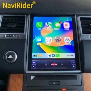 Radio para Auto con Pantalla Estilo Tesla, Android 14, para Land Rover Range Rover Sport 2013 2010, Navegación GPS, Reproductor de DVD, Carplay - Product Image 1