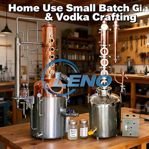 Distillateur en cuivre à colonne de reflux pour la raffinage de l'alcool de haute pureté et la production d'alcool spiritueux - Product Image 5