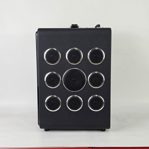 Sistema de Karaoke Portátil CH-A08 de 8 Pulgadas con Múltiples Bocinas Doradas, Compatible con Micrófono Inalámbrico, Batería Recargable - Product Image 6