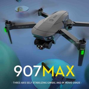 Drone RC sans balais JHD <span class=keywords><strong>SG907</strong></span> <span class=keywords><strong>MAX</strong></span> avec caméras 4K, Quadcopter professionnel GPS, nacelle 3 axes, WIFI 5G FPV, Drone de course UAV - Product Image 2