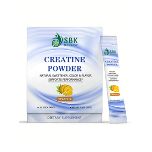 High Potency Pineapple Taste Creatine Monohydrate Powder Sports Nutrition <b>Supplement</b> for Adult Muscle Building Workout Essential - Product Image 1