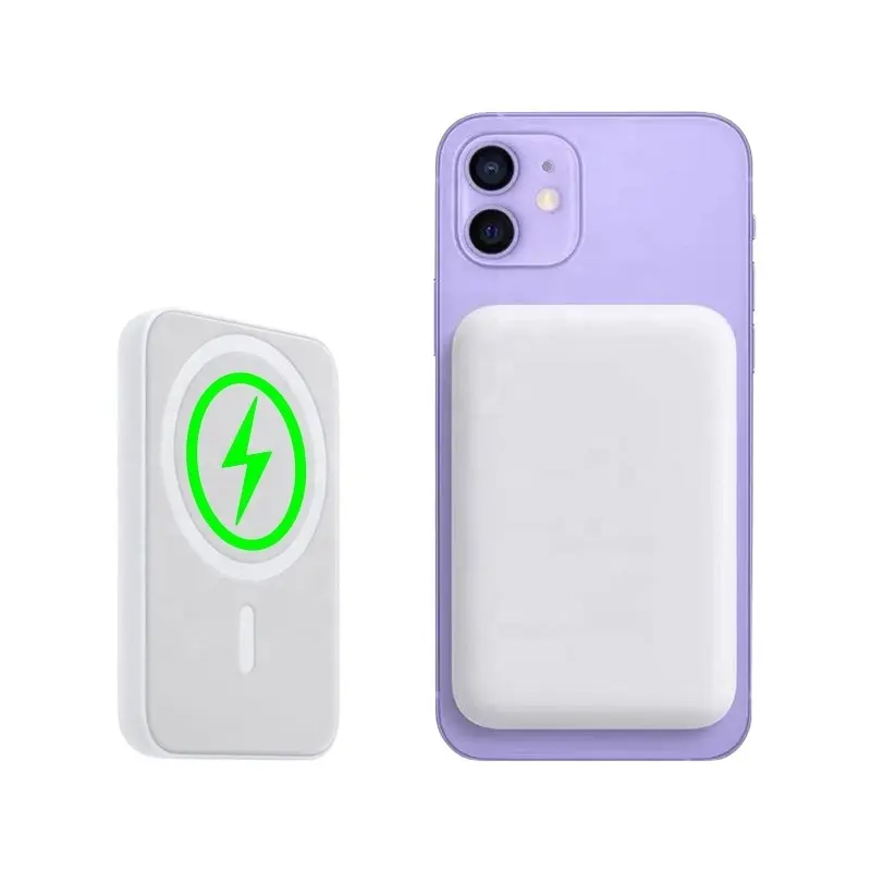 High Quality Magnetic Wireless Power Bank Original Factory Mag Safe Battery Pack For iPhone 11. 12 .13 Safe Packs For Apple
