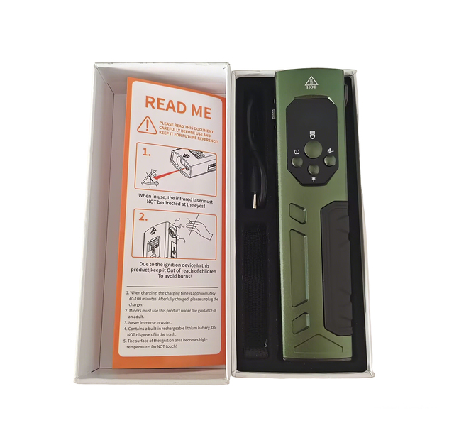 Rechargeable LED Flashlight 1000+ Lumens Waterproof EDC Flashlight with USB Lighter-Type Flashlight