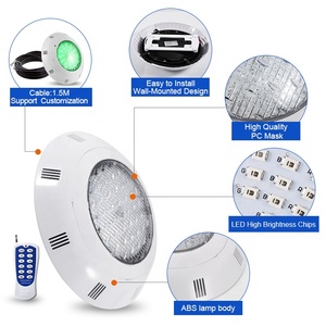 Tadpole Đèn Hồ Bơi Gắn Tường Abs 12V Ac Đèn <span class=keywords><strong>Led</strong></span> Rgb Dưới Nước Chống Nước Ip68 - Product Image 3