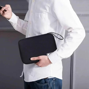 Waterproof Custom Logo Digital <strong>Electronic</strong> <strong>Organizer</strong> Portable Travel Cable USB Data Line Charger Plug Storage Bag with Zipper - Product Image 5
