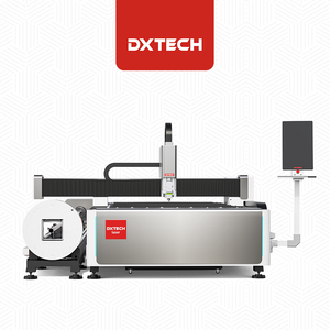 Machine de découpe laser CNC pour tubes, découpe laser de tous types de métaux, machine de découpe à fibre pour tuyaux et plaques en acier inoxydable - Product Image 1