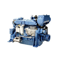 Nouveau moteur diesel marin Weichai Wp4 à 4 temps refroidi par eau, 4 cylindres, hors-bord, 55/60/65/70/80/82/85/90/100/115 ch