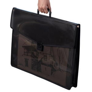 Trường văn phòng cung cấp a2 a3 pp nhựa nghệ sĩ danh mục đầu tư vẽ tranh lưu trữ tập tin thư mục tài liệu trường hợp túi đi học - Product Image 3