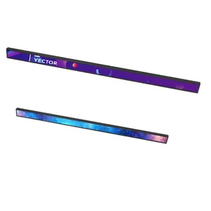 Commercial Long Narrow Shelf Edge Advertising Screen Stretch Bar Lcd Display Digital Signage