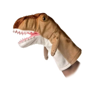 Bộ đồ chơi Rối tay Tyrannosaurus Triceratops sang trọng khủng long tay con rối thực tế mềm động vật đầu đồ chơi - Product Image 5
