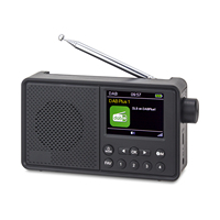 Radio DAB Plus FM BL con Pantalla a Color, Diseño Portátil, Batería de Larga Duración para el Hogar, Viajes y Uso en Exteriores
