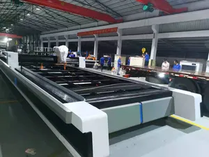 Çok fonksiyonlu lazer kesme makinesi Bodor 3000w işleme paslanmaz çelik levha Metal değişim Worktable lazer kesim