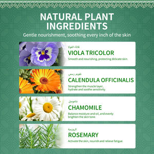 Cuidado DE LA PIEL personalizado Fabricante Piel orgánica Su logotipo Hidratante de peso ligero Crema hidratante Piel seca Loción facial - Product Image 5