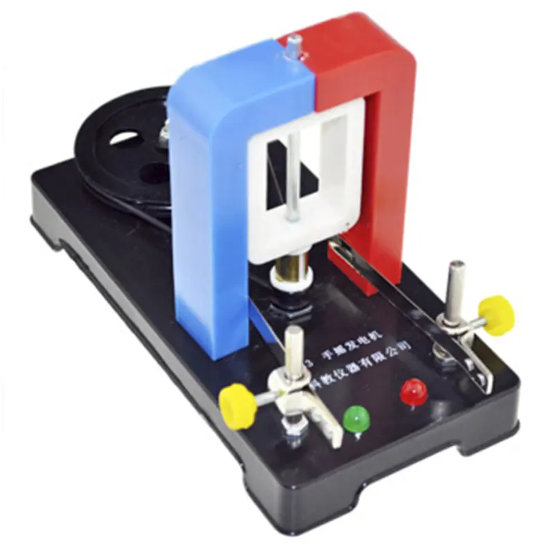 Générateur électrique manuel modèle AC-DC expérience physique Circuit électrique enseignement jouets éducatifs