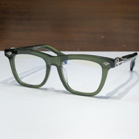 Gafas Ópticas de Diseño de Alta Calidad para Hombre y Mujer, Modelo Punk 8251 TAMAÑO 51-20-154, Monturas de Gafas de Lujo de Acetato y Titanio para Negocios