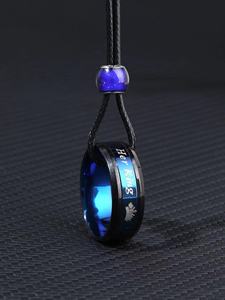 Collar de pareja para su colgante de cuerda de acero inoxidable | Collares de pareja para él y su acero inoxidable Su reina Su rey - Product Image 4