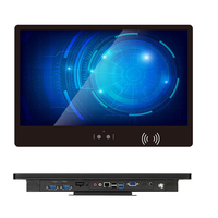 15.6 pouces LCD de qualité industrielle 10 points écran tactile capacitif 1000 nits tablette avec NFC/RFID/IC/ID lecteur de carte panneau pc