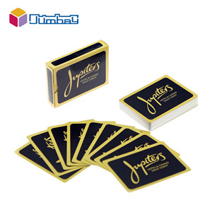 Poker de haute qualité doré de haute qualité cartes à jouer de haute qualité papier éducatif cartes - Product Image 3