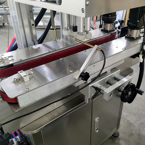 Máquina Tapadora de Botellas de Alta Velocidad, Máquina Tapadora Automática de 4 Ruedas con Alimentador de Tapas para Botellas de Alimentos y Cosméticos - Product Image 4