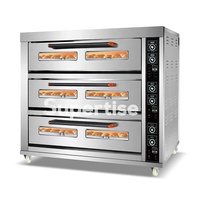 Équipement de restaurant cuisine équipement de cuisson commercial autre machine à snack gâteau pain 1 2 3 pont pizza four de boulangerie prix de vente, fours de boulangerie électriques à gaz