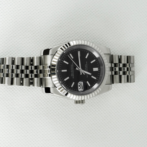 Reloj de Pulsera Mecánico Automático Negro con Caja de Zafiro, Precios de Fábrica con MOQ Bajo, OEM/ODM - Product Image 3